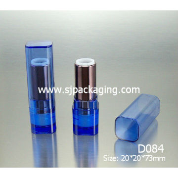 Einfacher quadratischer Lippenstift Schlauch fancy Lippenstift Behälter Lippenstift Fall kosmetische Probe Verpackung